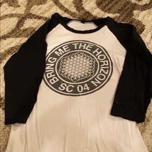 bring me the horizon baseball tee